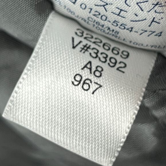 LANDS END Coat Womens M Quilted Softshell Trench Raincoat Argyle Lined Black - Picture 12 of 16